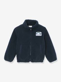-Sweat sherpa zippé