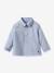 Chemise Oxford bleu clair 1 - vertbaudet enfant 