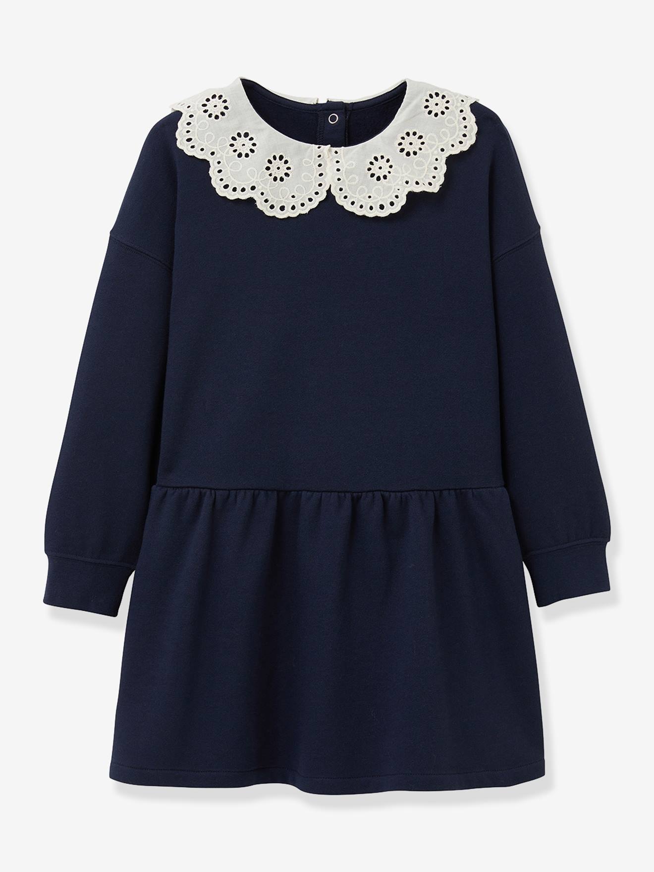 Robe col XL marine