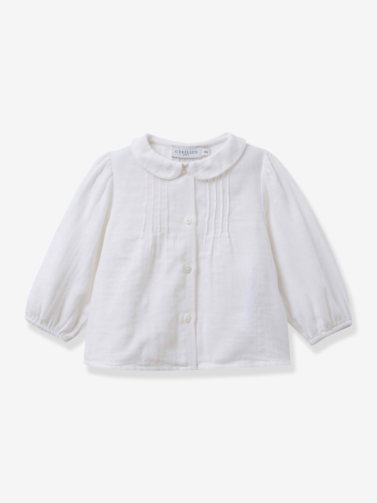 Blouse Bb Manches Longues cru 28$