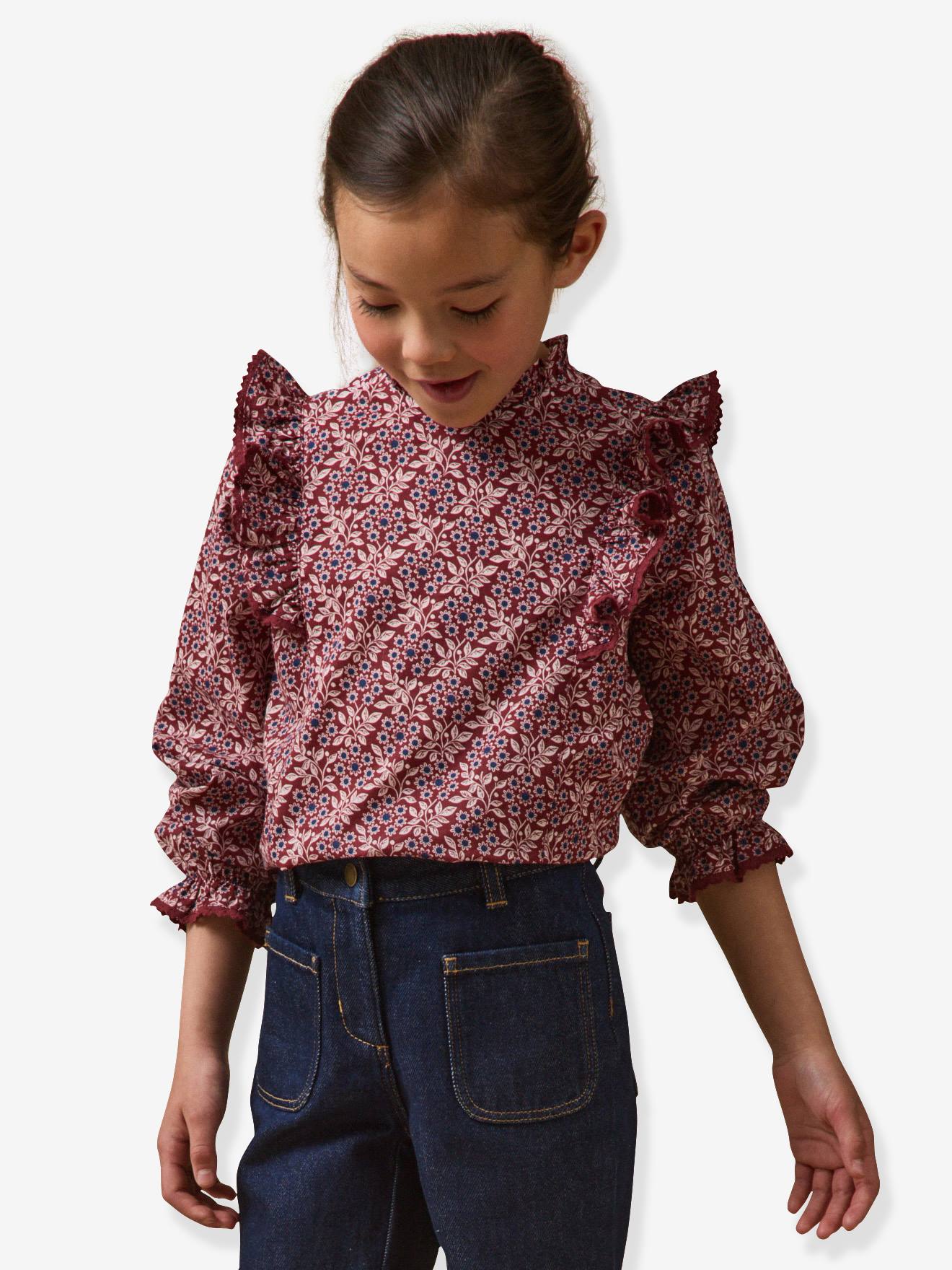 Blouse Ophelia rouge