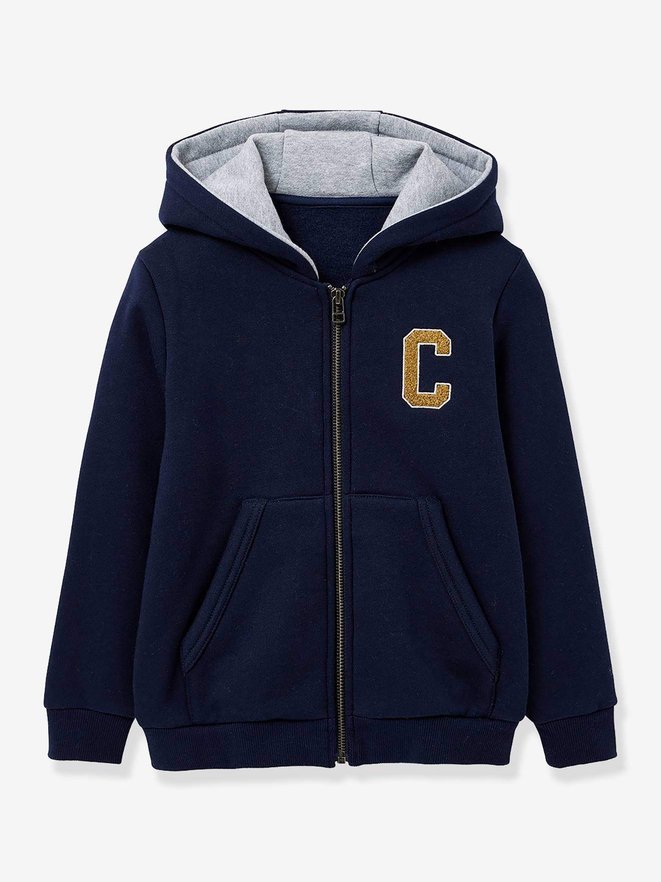 Gilet Zippé Uni Marine