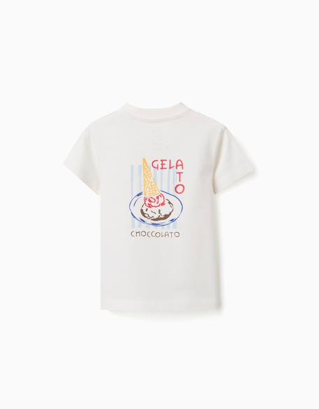 Bébé-T-shirt, sous-pull-T-shirt en coton avec imprimé gelato you&me