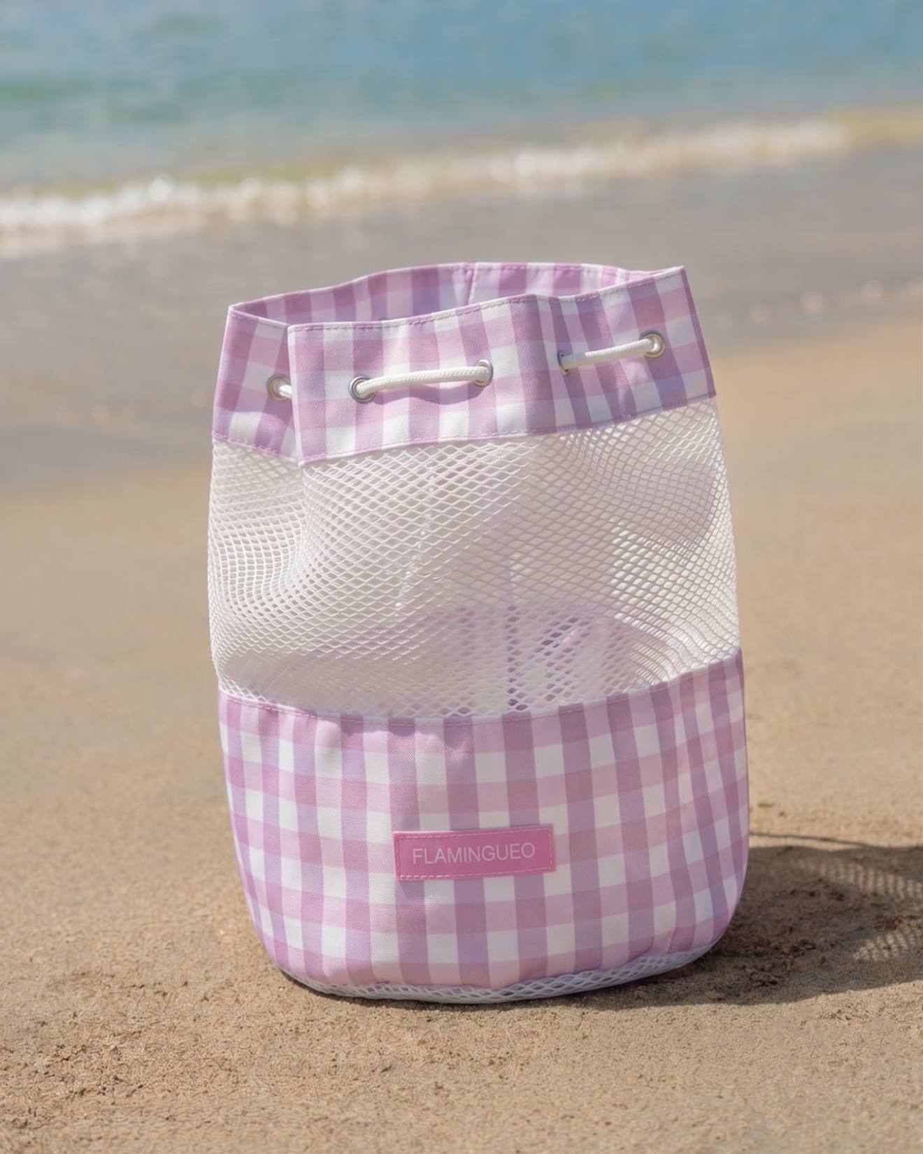 Sac De Plage Enfant Avec Filet Anti Sable Violet