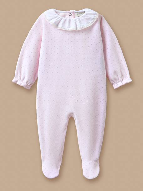 Bébé-Dors-bien en velours bébé
