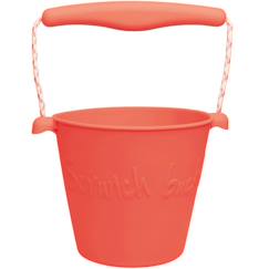 -Seau de plage en silicone souple