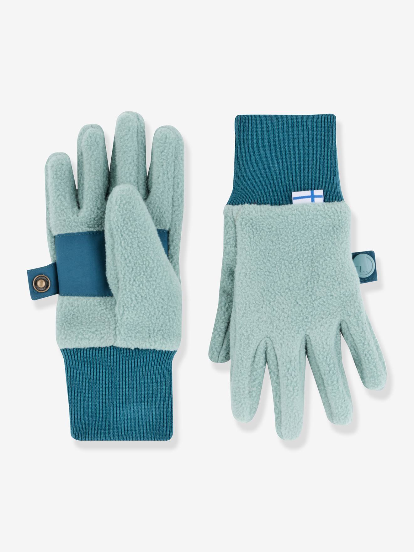 Gants polaires enfants SORMIKAS finkid vert sauge Gants polaires enfants SORMIKAS finkid vert sauge