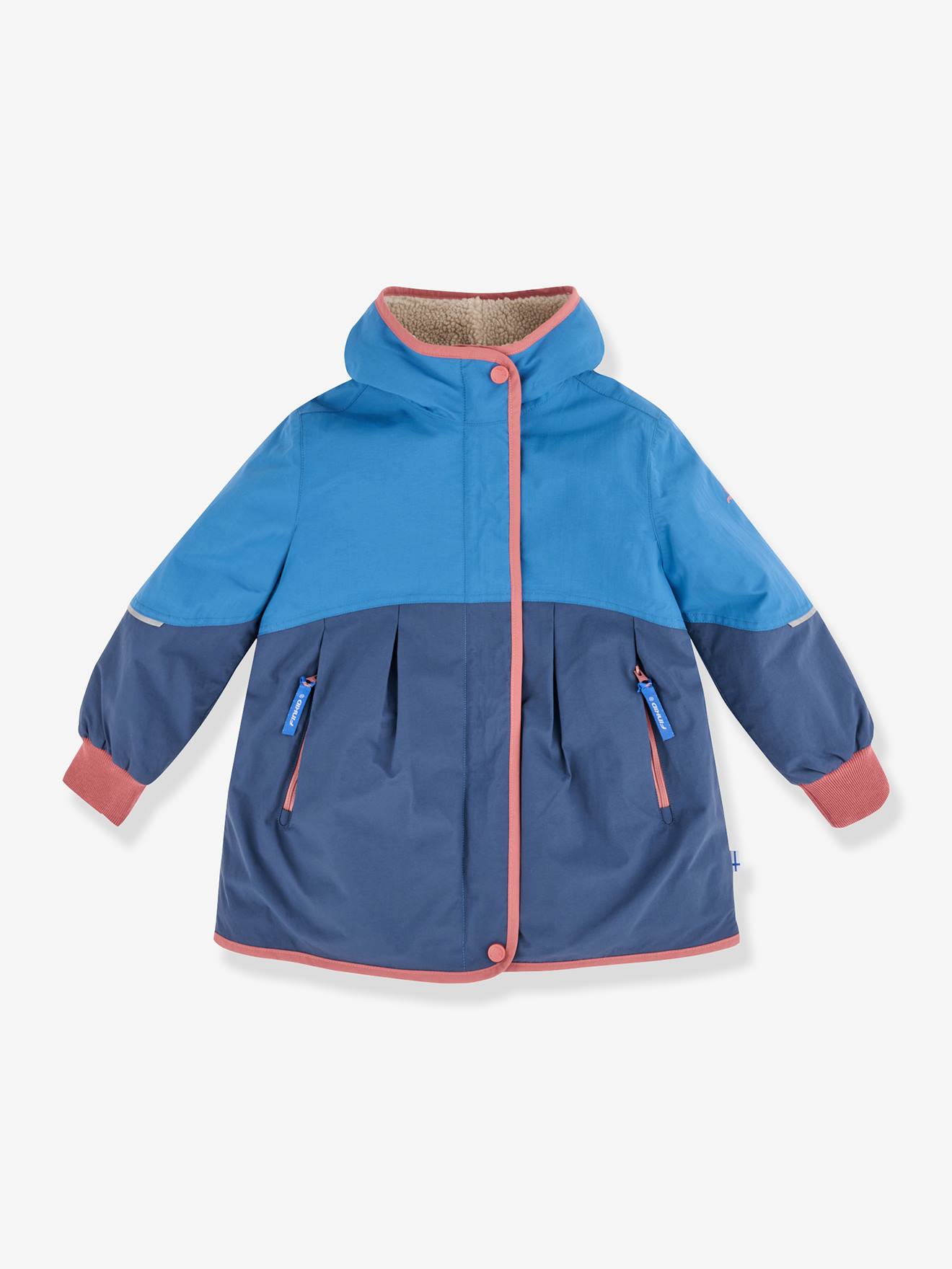 Veste d'hiver fille doublée AINA MUKKA finkid marine Veste d'hiver fille doublée AINA MUKKA finkid marine