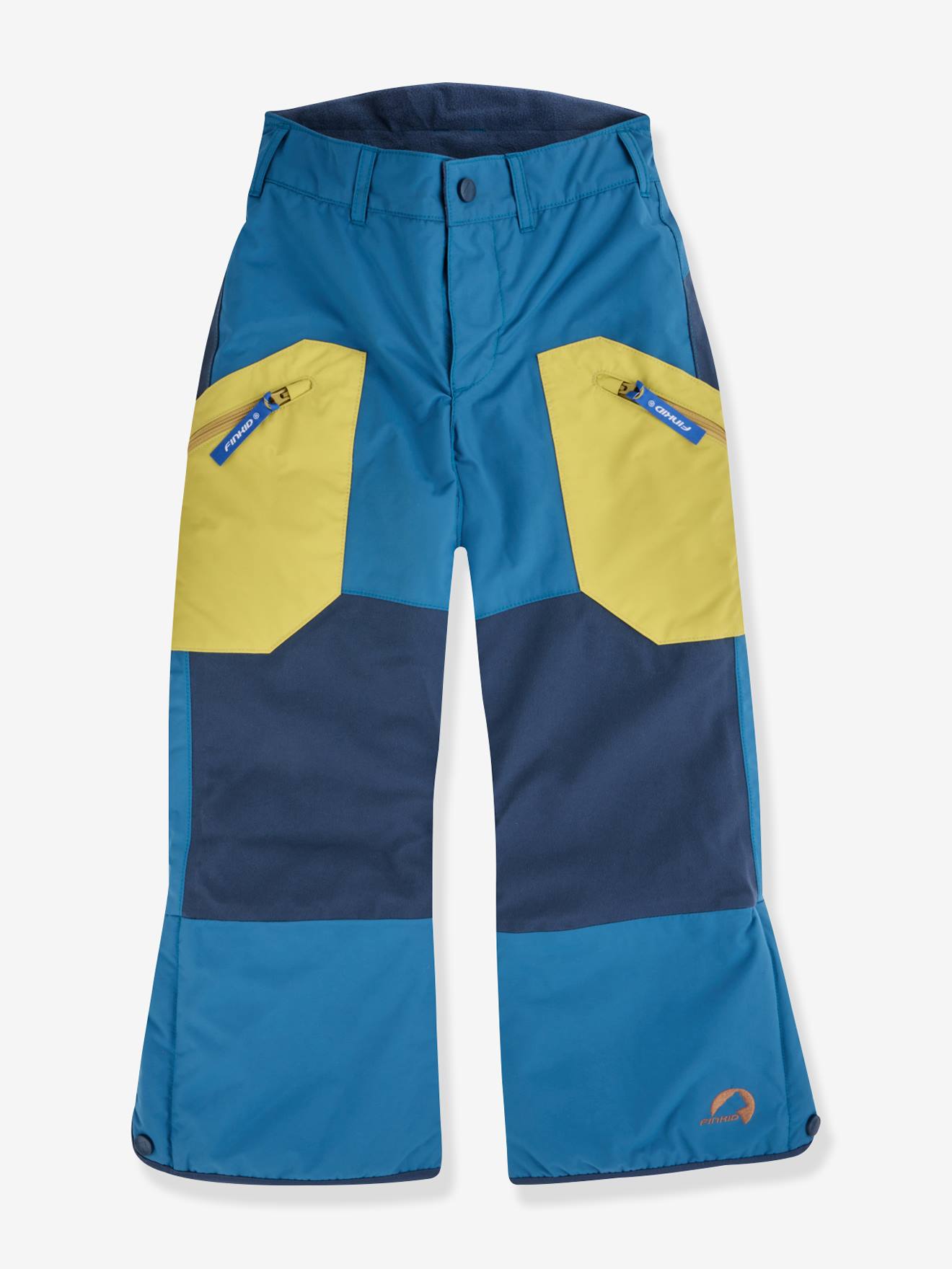 Pantalon de ski enfant matelassé TOBI SNOW finkid bleu
