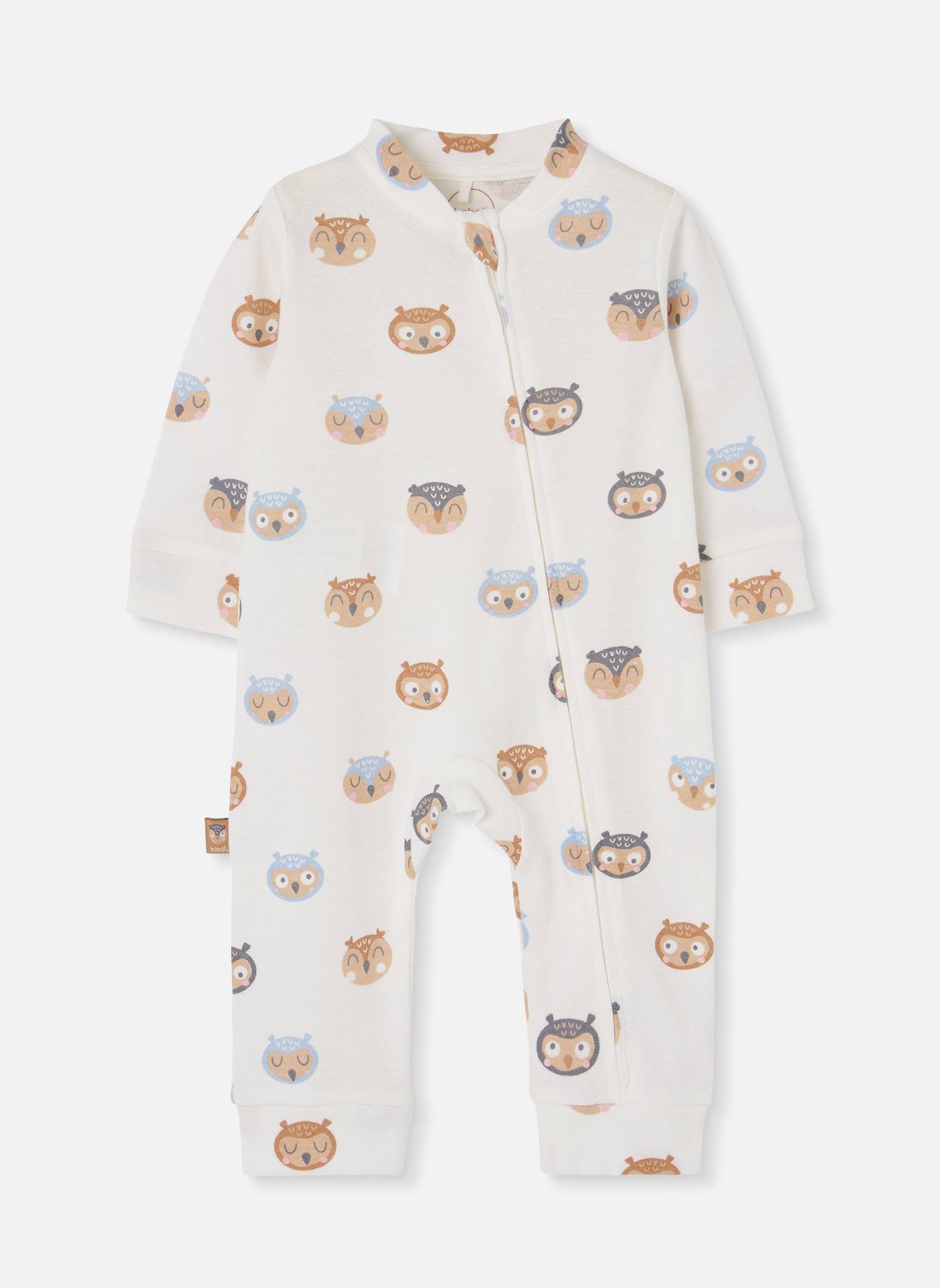 Pyjama Bébé Imprimée Hiboux Multicolore
