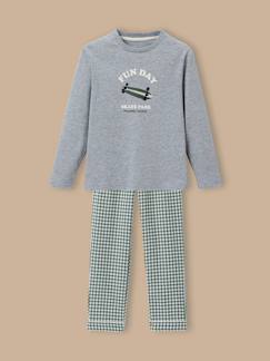 Pyjama imprimé garçon - coton biologique  - vertbaudet enfant