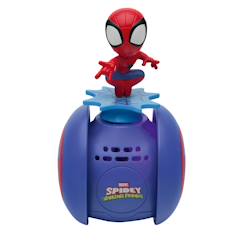 Jouet-Jeux éducatifs-Figurine 3D Spiderman avec effets sonores Powerman® roller - mini robot