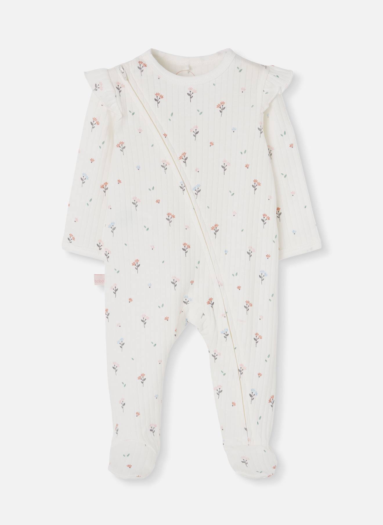 Pyjama Bb Imprim Fleurs Avec Volants Multicolore 24 €