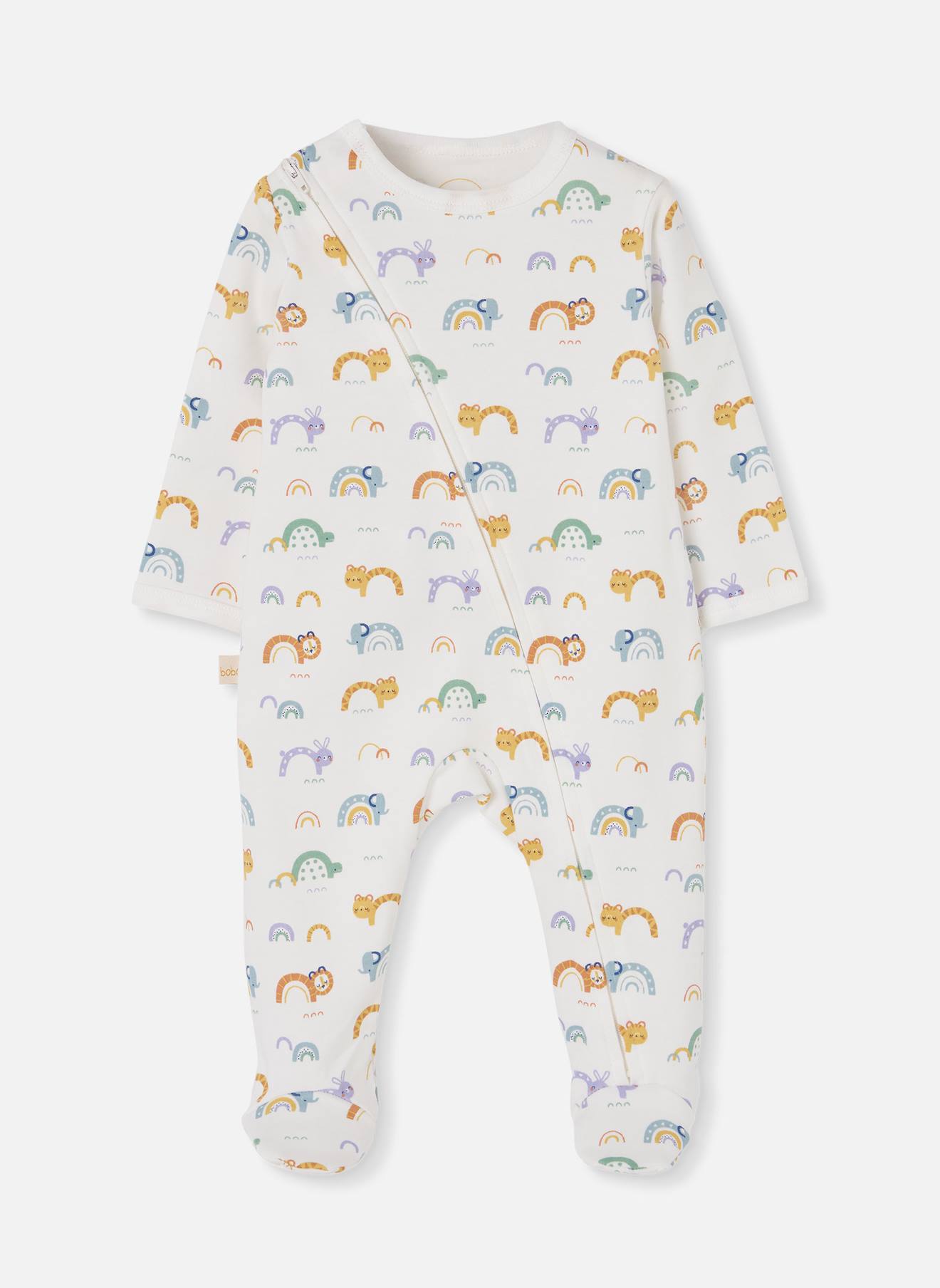 Pyjama Bb Imprim Animaux Et Arc-en-ciel Multicolore 24 €