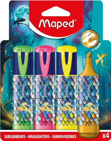 Pochette surligneurs dragon  - vertbaudet enfant