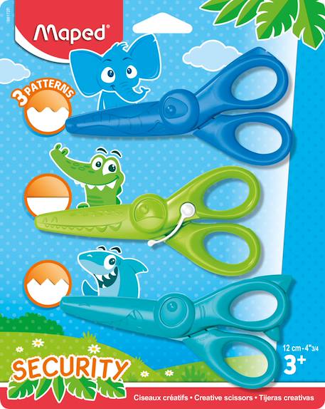 Fille-Accessoires-Fourniture scolaire-stylo, règle, ciseaux-Set de ciseaux créatifs