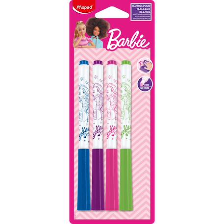 Fille-Accessoires-Marqueurs fins effaçables barbie