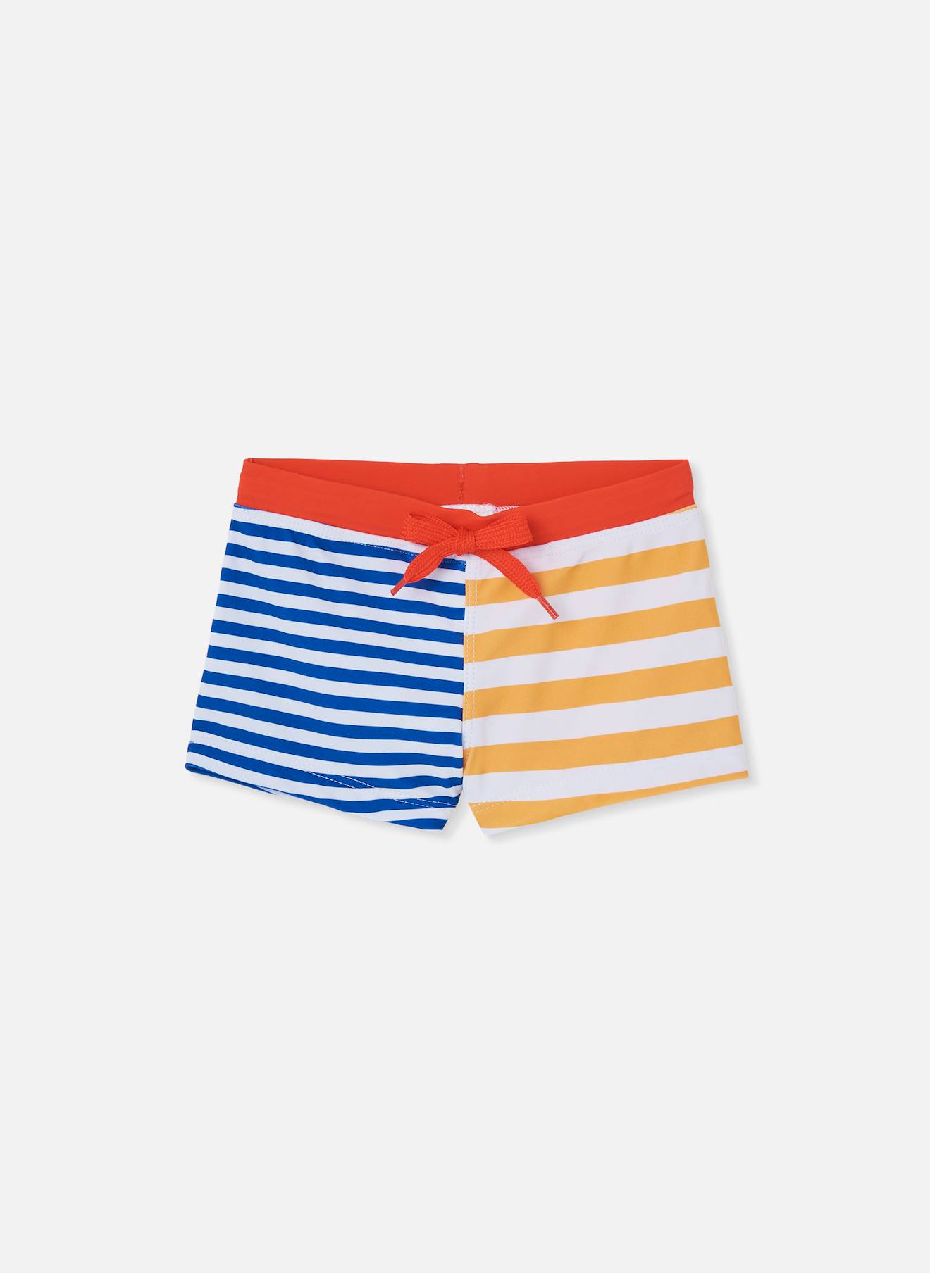 Maillot De Bain Garçon À Rayures Upf50+ Multicolore