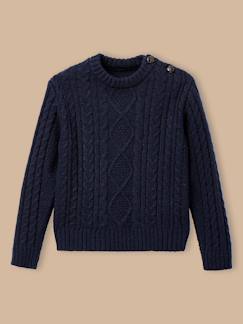 Pull torsadé garçon  - vertbaudet enfant