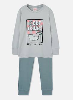 Pyjama garçon imprimé keep rolling  - vertbaudet enfant