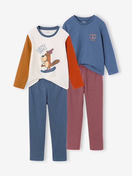 Garçon-Pyjama, surpyjama-Lot de 2 pyjamas garçon