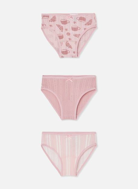 Fille-Lot 3 culottes fille imprimé