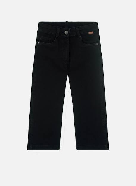 Fille-Pantalon denim fille élastique