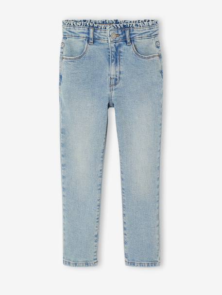 Fille-Pantalon-Jean slim fille morphologie large