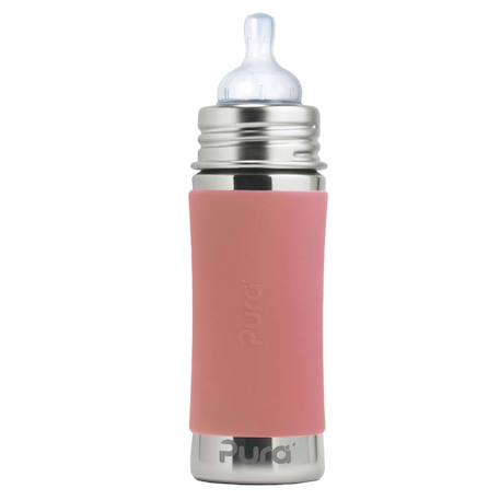 Pura - Biberon En Inox 325 Ml Pink