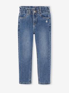 -Pantalon paperbag fille