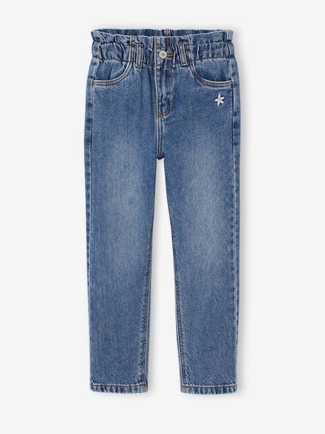Fille-Pantalon paperbag fille