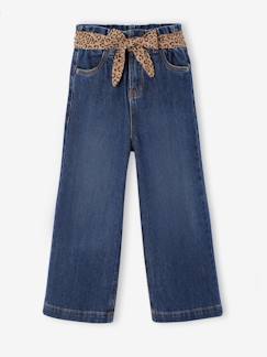 -Jean large paperbag fille
