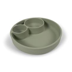 -Assiette compartimentée en silicone