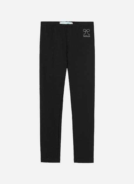 Fille-Legging en maille élastique avec noeud