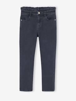 -Pantalon slim fille morphologie large