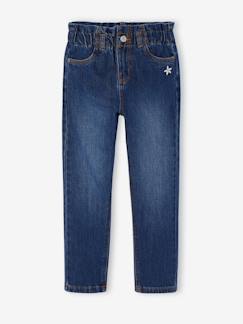 -Pantalon paperbag fille
