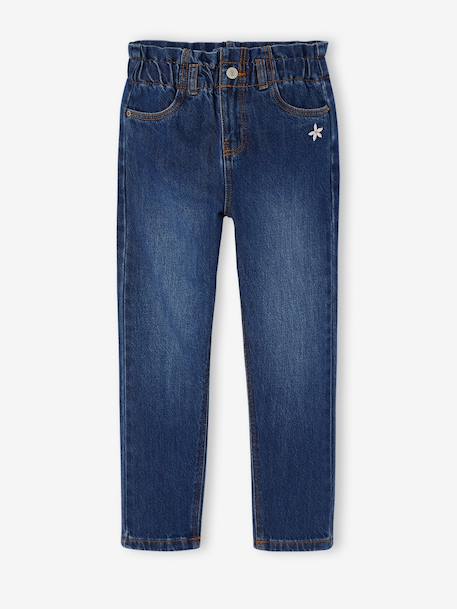 Fille-Pantalon-Pantalon paperbag fille