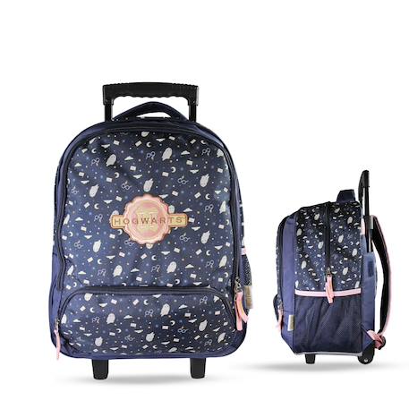 Fille-Accessoires-Sac à dos à roulettes - 2 compartiments Harry Potter- Hedwig Mystic Winter
