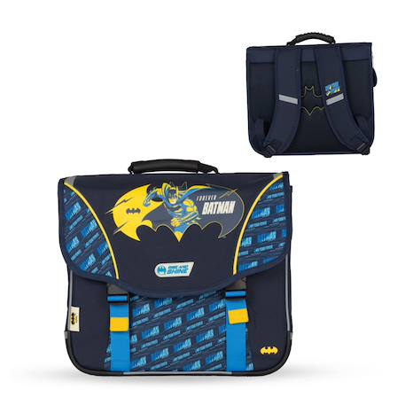 Garçon-Cartable scolaire 38 cm - 2 compartiments Batman Forever