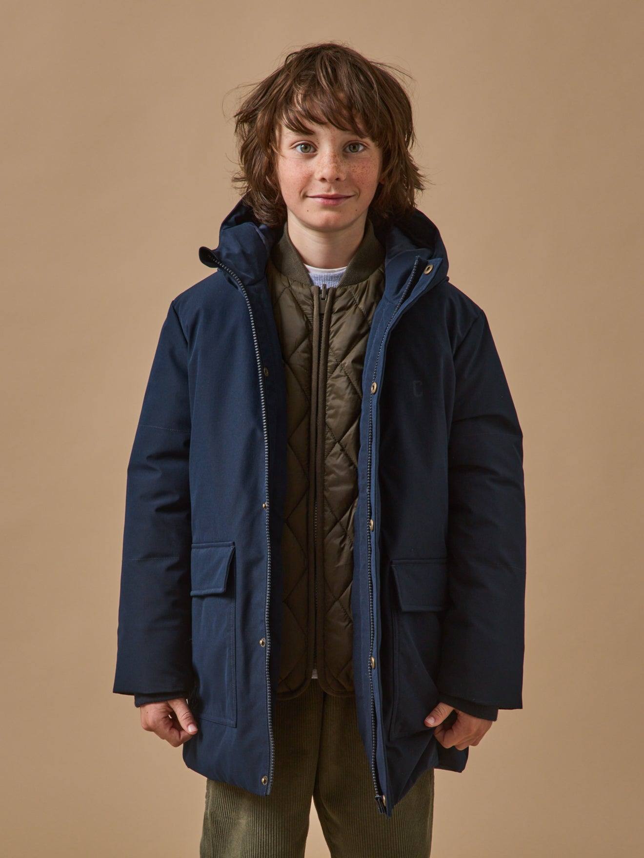 Parka Doudoune Garçon Marine