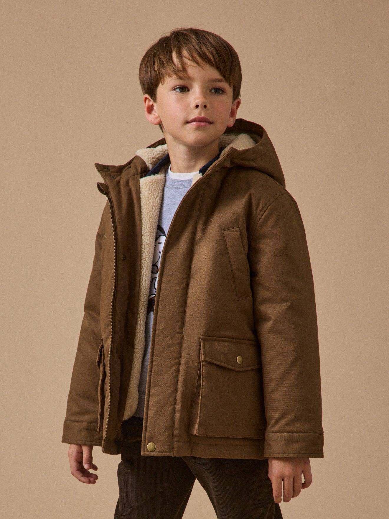 Parka 3 En 1 Garçon Moka Parka 3 En 1 Garçon Moka