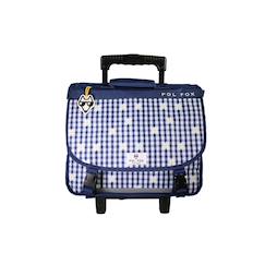 Cartable à roulettes réversible 2 compartiments Daisy - 38 cm  - vertbaudet enfant