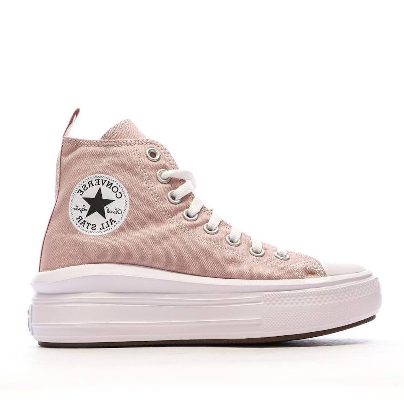 Baskets Fille All Star Move Platform Rose