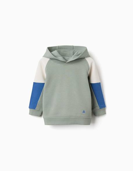 Bébé-Sweat en coton avec capuche