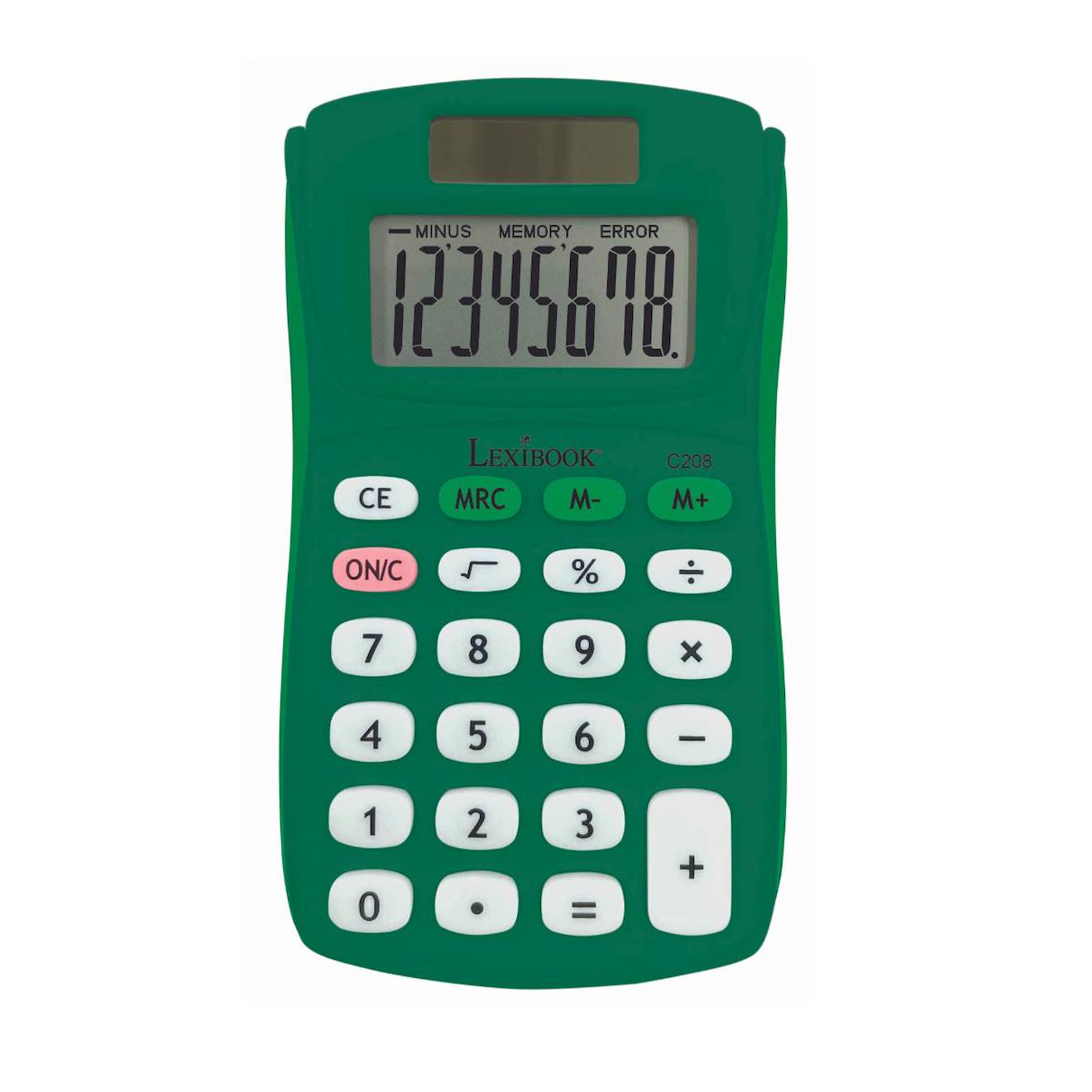 Calculatrice De Poche Verte 8 Chiffres Vert