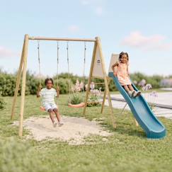 Jouet-Jeux de plein air-Balançoire et toboggan billy 2 pour enfants