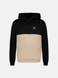 -Sweat à capuche en double face colorblock noel
