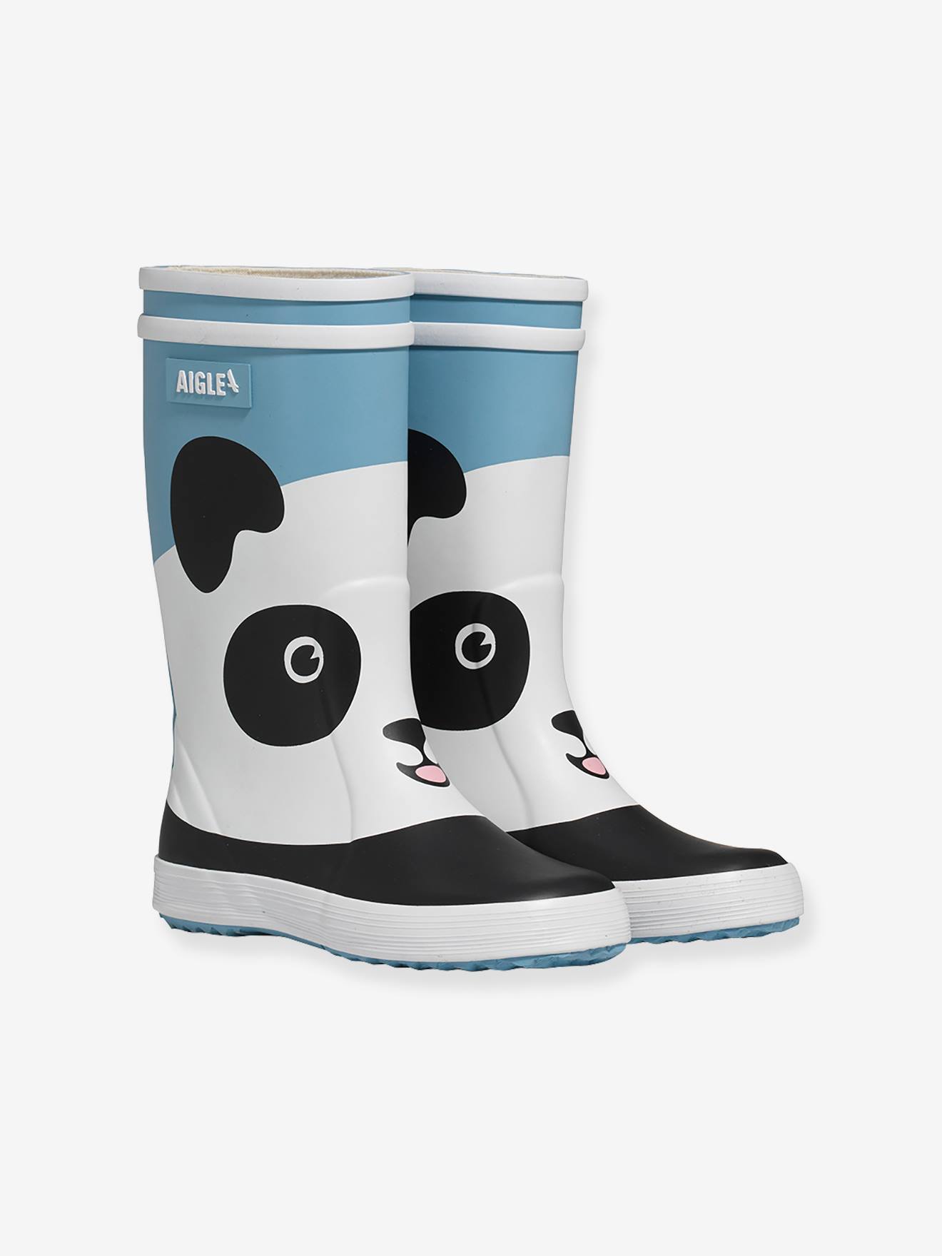Bottes de pluie Panda bleu 44 €