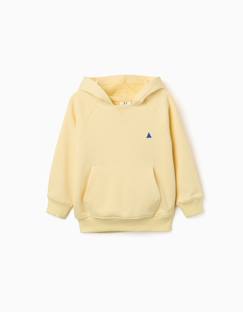 Sweat en coton avec capuche et poche kangourou  - vertbaudet enfant