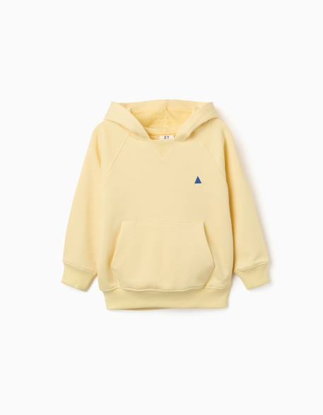 Garçon-Sweat en coton avec capuche et poche kangourou